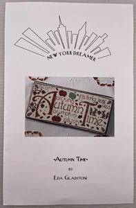 New York Dreamer cross stitch Pattern - 'Autumn Time' - Ezia Gladstone - Picture 1 of 3