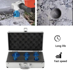 6 pcs Diamantbohrer Lochsäge M14 Fliesenbohrer Für Winkelschleifer Feinsteinzeug - Bild 1 von 12