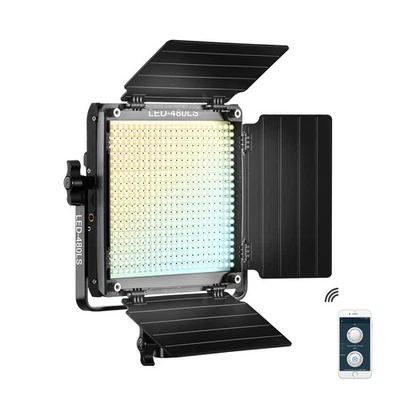 GVM Led Bi-Color Video Lights with APP Function, Variable CCT 2300K-6800K and... - Image 1 of 4