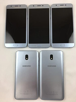 5 Samsung SM-J737T Galaxy J7 Star T-Mobile Smartphone Lot LTE GOOD (Silver) - Image 1 of 3