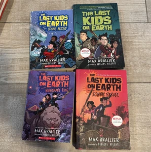 Lot of 4 The Last Kids On Earth Hardcover Books By Max Brallier -Great condition - Picture 1 of 6