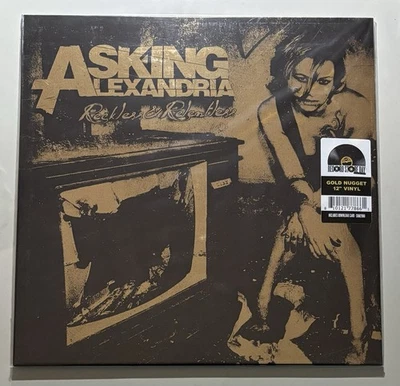 /2500 Asking Alexandria - Reckless & Relentless RSD 2024 Gold Nugget Vinyl LP - Image 1 of 2