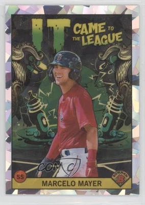 2022 Bowman Chrome It Came to the League Atomic Refractor /150 Marcelo Mayer - Image 1 of 2