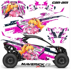 UTV Graphics Decals Stickers for Can-Am Maverick R 2DR 2024-25 - Picture 1 of 1