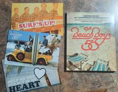 THE BEACH BOYS Limited Edition 50th Anniversary Collection CD / BOOK / postcards - Image 1 of 2