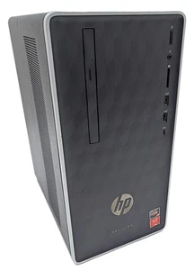 HP Pavilion 590-p0044 Desktop Ryzen 5 2400G 3.60GHz 16GB 256GB NVMe Win11 *READ* - Picture 1 of 20