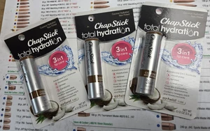 3X ChapStick Coconut Hydration Total Hydration 3 in 1 Lippenpflege 0,12 oz NEU  - Bild 1 von 5