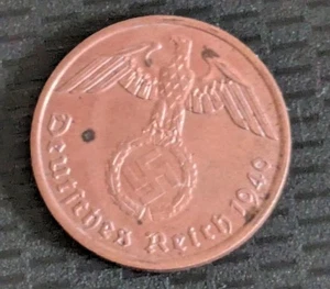 Deutschland Drittes Reich Münze 2 Reichspfennig 1940 A mit Hakenkreuz - Bild 1 von 2
