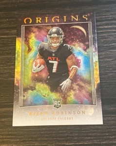 Panini Origins Bijan Robinson #107 Atlanta Falcons RC 2023 - Imagen 1 de 2