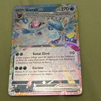 Pokémon - Carte Promo Givrali EX 026/131 Stamp Flocon Évolution Prismatique FR - Photo 1/2