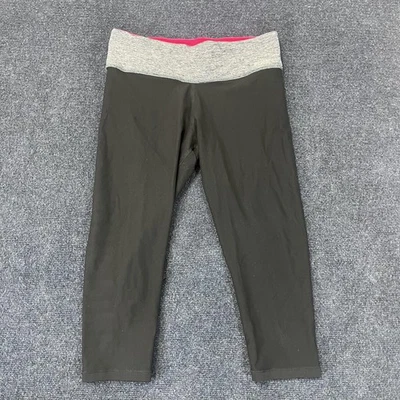 PINK Victoria's Secret Leggings Womens Small Fold Over Waistband Yoga Pants Athl - Image 1 of 4