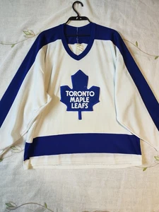 VINTAGE 90s CCM Toronto Maple Leafs Hockey Jersey - Classic Logo TG/XL NHL - Bild 1 von 7