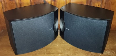 Par de Altavoces Reflectantes Directos Bose 301 Serie V Altavoces L&R Negros Probados Funcionamiento Foto 1 de 4