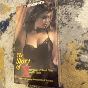 Playboy VHS Kassette The Story Of X versiegelt - Bild 1 von 4