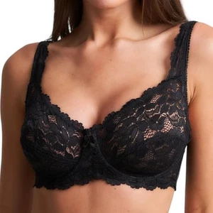 Damen Bügel BH Vollschale Spitzendetail von Marlon Größe UK 34-44 B-DD - Bild 1 von 15