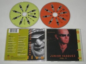 JUNIOR VASQUEZ/LIVE (LOGIC RECORDS 743 214 5762 2) 2XCD ALBUM - Picture 1 of 1