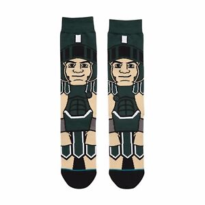 NEW Stance Michigan State University Spartans Sparty Socks - Size Large (9-12)