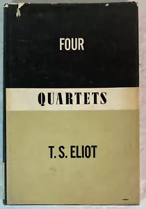 Four Quartets by T. S. Eliot, 1943 Hardcover with Dust Jacket - Picture 1 of 10