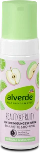 Espuma limpiadora facial Alverde Beauty & Fruity 3 en 1 - cal y manzana, 150 ml - Imagen 1 de 1