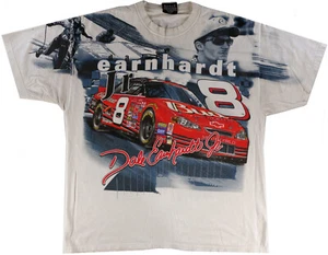 NASCAR Budweiser BUD vintage t shirt Chase LARGE tee y2k AOP Dale Earnhardt Jr - Picture 1 of 10