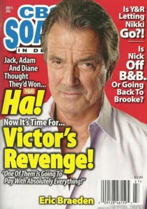 CBS Soaps In Depth Magazine July 4 2011 Eric Braeden Don Diamont Tamara Braun - Picture 1 of 2