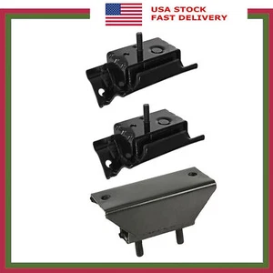 3PCS Engine Motor & Transmission Mount For Ford Bronco F150 F250 5.0L 5.8L 87-93 - Picture 1 of 10