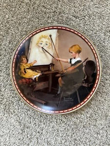 Knowles Serious Business Sammelteller Norman Rockwell Studies of Girlhood '87 - Bild 1 von 4