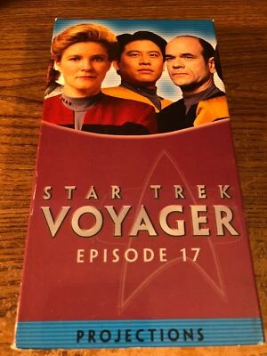 Star Trek Voyager Episode 17 VHS VCR Video Tape Movie Kate Mulgrew Used - Imagem 1 de 4