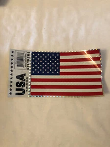 Amerikanische Flagge Aufkleber - WASSERDICHT NEU Auto, Briefkasten, Anhänger, Autoaufkleber USA Flagge! - Bild 1 von 3