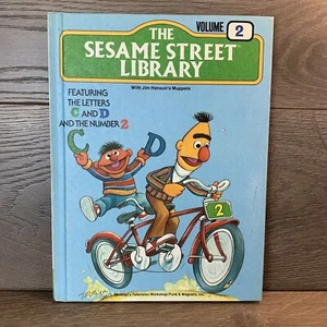 The Sesame Street Library Vol. 2 Jim Henson’s Muppets Letters C & D Number 2 - Imagen 1 de 6
