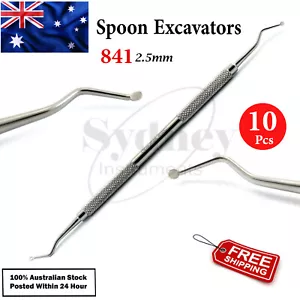 Sydney Instruments Cuchara Dental Excavadoras Tratamiento de Eliminación de Cavidades Dentales NUEVO - Imagen 1 de 3