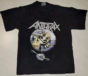 Vintage 1991 Anthrax Persistence Of Time Tour T Shirt Large Thrash Metal  - Picture 1 of 9