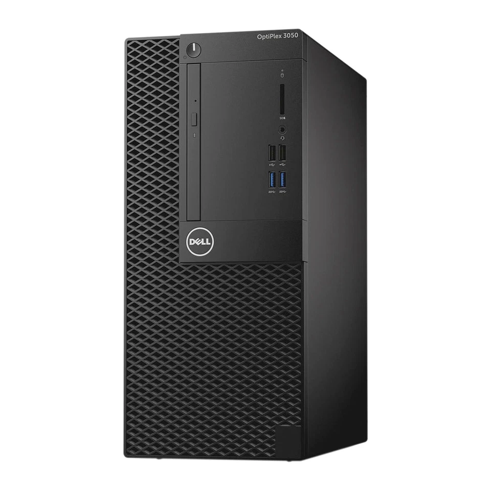 Dell OptiPlex 3050 Core i5-6500 3.2GHz 8GB RAM 128GB SSD & 1TB HDD Windows 10 PC - Image 1 of 3