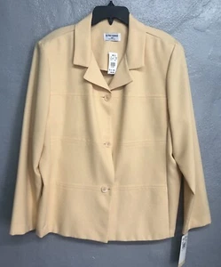 Alfred Dunner Bananengelb Gr. 20 Damen Blazer/Jacke Neu mit Etikett - Bild 1 von 9