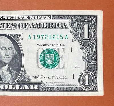 1972 December 15 (A 19721215 A) Birthday Note $1 One Dollar Bill - Image 1 of 3