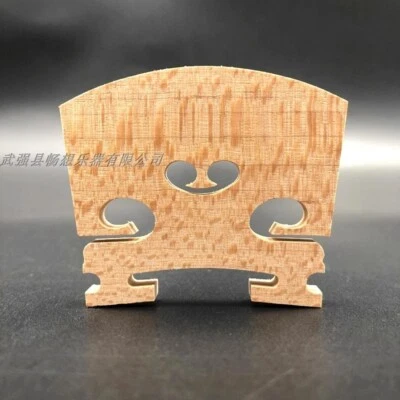 Viola part,20pcs Best maple viola bridges 56mm ,laser precise - Image 1 of 4