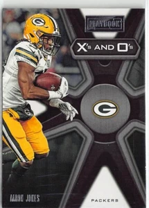 2019 Panini Playbook - X's and O's #12 Aaron Jones - Picture 1 of 2