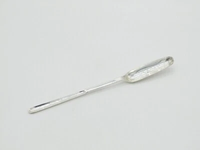 Sterling Silver Georgian Style Bone Marrow Scoop Vintage 1969 Sheffield - Image 1 of 4