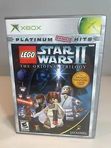 LEGO Star Wars II Original Trilogy Platinum Hits for Xbox CIB Mint Excellent - Picture 1 of 7