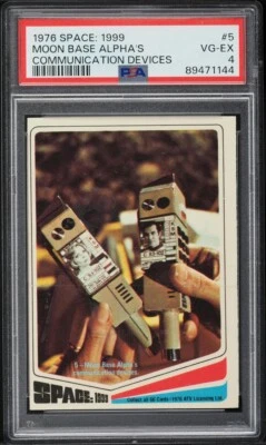 1976 Donruss Space: 1999 Moon Base Alpha's Communication Devices #5 PSA 4 - Image 1 of 2