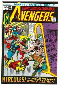 AVENGERS #99 VF 8.0 HERCULES Barry Windsor-Smith Art! - Picture 1 of 2