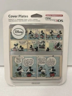 New Nintendo 3DS Mickey Mouse Kisekae Plate Cover No.075 Nintendo NEW - Image 1 of 2