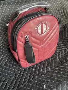 Marvel Deadpool Quilted Emblem Mini Backpack - Picture 1 of 5