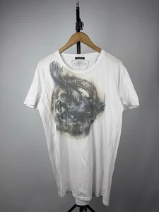 Luxus Balmain Paris SS12 Archival Art Print Tee Made in France Herren L Größe - Bild 1 von 15