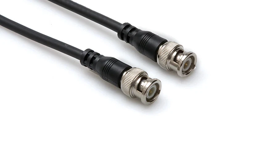 Кабель для часов Hosa BNC-59-103 75 Ом коаксиальный BNC - BNC Word 3 фута - Изображение 1 из 1