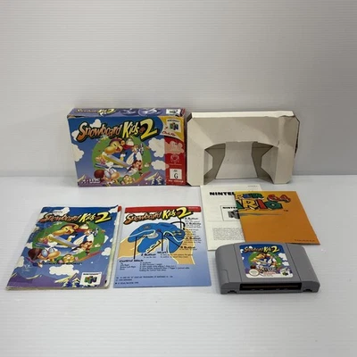 NINTENDO 64 GAME SNOWBOARD KIDS 2 PAL COMPLETE BOXED  - Image 1 of 4