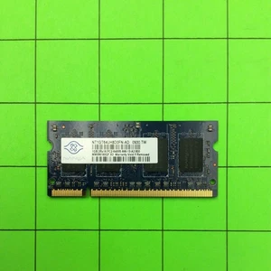 Nanya NT1GT64UH8D0FN-AD 1GB PC2-6400S Random Access Memory RAM - Picture 1 of 3