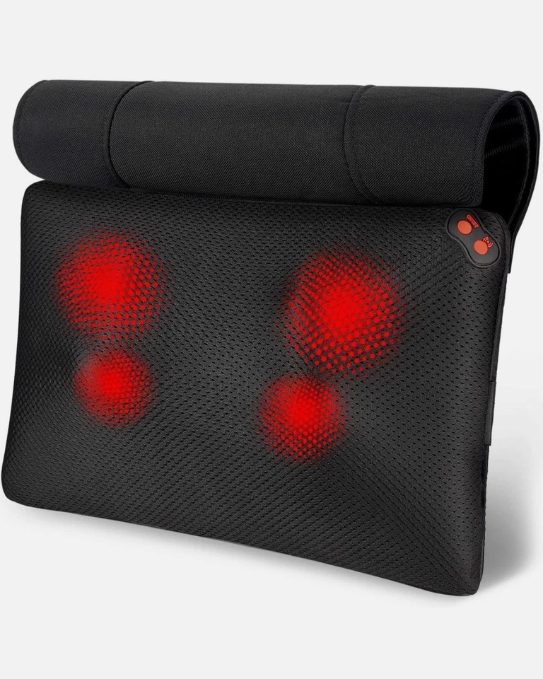 WOQQW Shiatsu Back Neck and Shoulder Massager with Heat and Deep Tissue Kneading