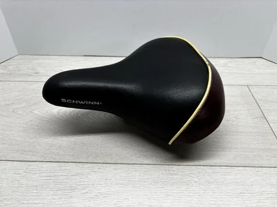 Schwinn 2 Tone Bicycle Seat Comfort Spring Suspension Bike Saddle - Image 1 of 4