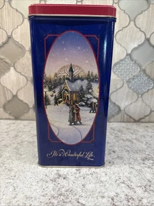 Vintage 1993 Collector's Edition It's a Wonderful Life Oreo Cookies Weihnachtsdose - Bild 1 von 8